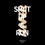 SHUT UP & RUN 로고